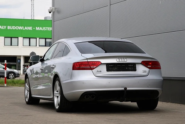 Audi A5 cena 55990 przebieg: 159980, rok produkcji 2011 z Szczawnica małe 562